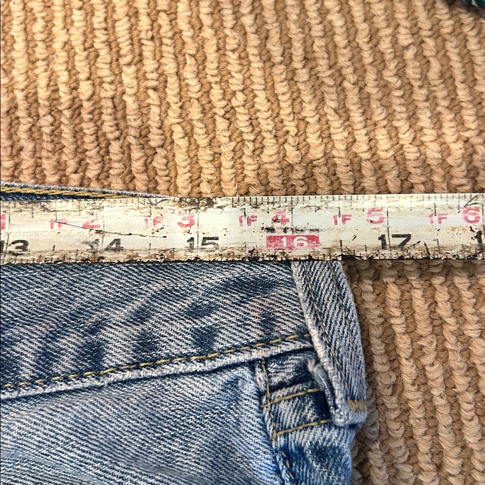 HANDMADE Levis 505s Quilted jeans size 30-32 - Picture 11 of 13